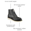 image:imageCarhartt 6 Moc Toe Waterproof Work Boots for Men  OilTanned Leather Boots with FastDry Lining DualDensity Rubber Wedge Traction Outsole EH RatedBlack Oil Tanned