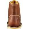 image:imageCarhartt 6 Moc Toe Waterproof Work Boots for Men  OilTanned Leather Boots with FastDry Lining DualDensity Rubber Wedge Traction Outsole EH RatedTan