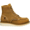 image:imageCarhartt 6 Waterproof Moc Toe Boots for Women  Premium Rugged Leather Goodyear Welt Insite Tech Comfort Footbed and DualDensity Rubber OutsoleLight Brown