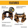 image:imageCarhartt 7 Pocket Tool Belt Carhartt Brown  Padded Rugged Tool Belt with Tool amp Fastener Storage Pockets 7 PocketCarhartt Brown