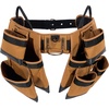 image:imageCarhartt 7 Pocket Tool Belt Carhartt Brown  Padded Rugged Tool Belt with Tool amp Fastener Storage Pockets 7 PocketCarhartt Brown