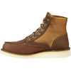 image:imageCarhartt Footwear FW6035 Moc Toe Wedge BootBrown Leather  Tan Duck