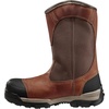 image:imageCarhartt Ground Force 10 Waterproof Wellington Boot  Breathable Composite Toe Work Boots for Men with EVA Midsole and Traction Outsole EH RatedRedBrown