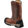 image:imageCarhartt Ground Force 10 Waterproof Wellington Boot  Breathable Composite Toe Work Boots for Men with EVA Midsole and Traction Outsole EH RatedRedBrown