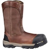 image:imageCarhartt Ground Force 10 Waterproof Wellington Boot  Breathable Composite Toe Work Boots for Men with EVA Midsole and Traction Outsole EH RatedRedBrown