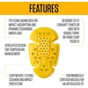 image:imageCarhartt Heavy Duty Utility Knee Pad Insert Yellow LargeCarhartt Yellow