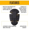 image:imageCarhartt Light Duty Utility Knee Pad Insert Black LargeBlack