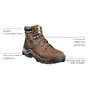 image:imageCarhartt Mens CMF6366 6 Inch Composite Toe BootBrown Oil Tanned Leather