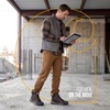 image:imageCarhartt Mens Force HD 6 Composite Toe Work Boot SlipResistant EH Rated FastDry LiningDark Brown