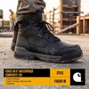 image:imageCarhartt Mens Force HD 6 Waterproof CompositeToe Work BootBlack