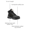 image:imageCarhartt Mens Force Hd 6 Comp Toe Work Boot Fx6311mBlack