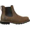 image:imageCarhartt Mens Frontier Water Resistant Chelsea Work Boots  Rugged Leather Upper Soft Toe Comfort EVA Midsole amp Grip Outsole Stretch Gore Panels for Easy OnoffMossy Brown