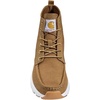 image:imageCarhartt Mens Haslett Moc Toe Canvas Chukka Boots  Lightweight LWD Misole Arch Support Footbed and Fastdry Lining SlipResistant OutsoleCarhartt Brown