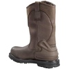 image:imageCarhartt Mens Heritage WP 11 Steel Toe Wellington  100 Leather AbrasionResistant Safety Toe amp Cushioned PU Comfort Waterproof Electrical Hazard ProtectionBrown Oil TanBrown Coated