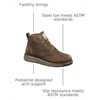 image:imageCarhartt Mens Millbrook 5 Waterproof Steel Toe Wedge Work BootBrown
