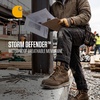 image:imageCarhartt Mens Millbrook 6 Waterproof Nano Toe Wedge Work BootMossy Brown