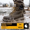 image:imageCarhartt Mens Millbrook 6 Waterproof Soft Toe Wedge Work BootMossy Brown