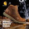 image:imageCarhartt Mens Millbrook WP 5 Wedge Boot  Work Boots for Men Slip amp Electrical Hazard Resistant Breathable Membrane Lightweight EVA Midsole 5 ShaftBrown Oil Tanned