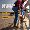image:imageCarhartt Mens Montana 11 Waterproof Nano Square Toe Wellington Work Boot Light BrownLight Brown  Nano Square Toe
