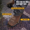 image:imageCarhartt Mens Montana 11 Wellington Work Boots  Waterproof amp WaterResistant Steel Toe amp Soft Toe PullOn Square ToeDark BrownRed Brown