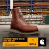 image:imageCarhartt Mens Waterproof 8 Moc Steel Toe Construction Wedge Work BootRedwood