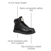 image:imageCarhartt Womens Millbrook 6 Waterproof Nano Toe Wedge BootBlack