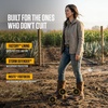 image:imageCarhartt Womens Montana 11 Waterproof Nano Square Toe Wellington Work BootDark Brown