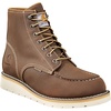 image:imageCarhartt 6 Moc Toe Waterproof Work Boots for Men  OilTanned Leather Boots with FastDry Lining DualDensity Rubber Wedge Traction Outsole EH RatedBrown