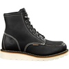 image:imageCarhartt 6 Waterproof Moc Toe Boots for Women  Premium Rugged Leather Goodyear Welt Insite Tech Comfort Footbed and DualDensity Rubber OutsoleBlack