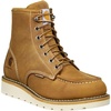 image:imageCarhartt 6 Waterproof Moc Toe Boots for Women  Premium Rugged Leather Goodyear Welt Insite Tech Comfort Footbed and DualDensity Rubber OutsoleLight Brown