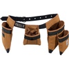 image:imageCarhartt 7 Pocket Tool Belt Carhartt Brown  Padded Rugged Tool Belt with Tool amp Fastener Storage Pockets 7 PocketCarhartt Brown