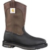 image:imageCarhartt Mens Rugged Flex Square toe 11 Steel Toe WellingtonBrownBlack Leather
