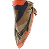 Mountain Print-golden Poppy/Dark Khaki