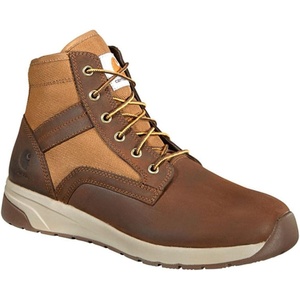 image:imageCarhartt Force Lightweight Sneaker Boots  FullGrain Leather Soft Round Toe SlipResistant with FastDry TechnologyBrown