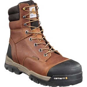 image:imageCarhartt Mens 8 Energy Waterproof Composite Toe CME8355 Industrial BootPeanut Oil Tan Leather