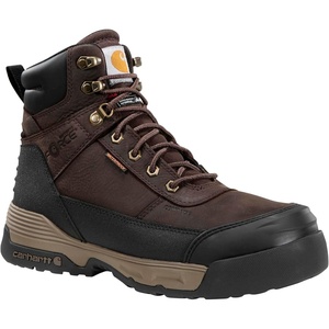 image:imageCarhartt Mens Force Waterproof Insulated Work BootsDark Brown
