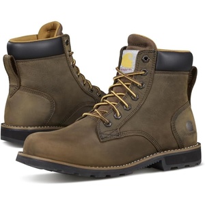 image:imageCarhartt Mens Frontier 6 Water Resistant Boot  Comfortable SlipResistant Breathable SweatWicking Liner Insite Footbeds EVA Midsoles Rugged Rubber OutsolesMossy Brown