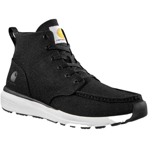 image:imageCarhartt Mens Haslett Moc Toe Canvas Chukka Boots  Lightweight LWD Misole Arch Support Footbed and Fastdry Lining SlipResistant OutsoleBlack