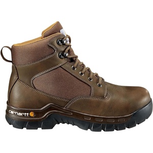 image:imageCarhartt Mens Rugged FF6213M Flex WP 6 Steel Toe Work BootDk Brown Leather  Synthetic