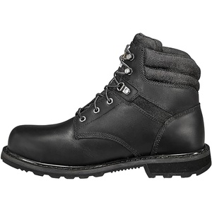 image:imageCarhartt Mens Traditional Welt 6 Steel Toe Work Boot ConstructionBlack Oil Tanned