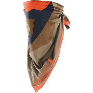 image:imageCarhartt Unisex Adult Force Lightweight BandanaMountain Printgolden PoppyDark Khaki