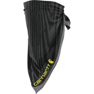 image:imageCarhartt Unisex Adult Force Lightweight BandanaWoodgrain PrintblackShadow