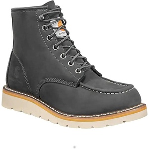 image:imageCarhartt Womens 6inch Moc Soft Toe Wedge BootsDark Grey