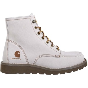 image:imageCarhartt Womens 6inch Moc Soft Toe Wedge BootsNatural