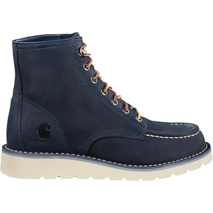 image:imageCarhartt Womens 6inch Moc Soft Toe Wedge BootsNavy