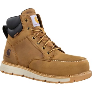image:imageCarhartt Womens Millbrook 6 Waterproof Nano Toe Wedge BootLight Brown