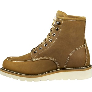 image:imageCarhartt Womens Waterproof 6 Moc Steel Toe Wedge Work BootLight Brown