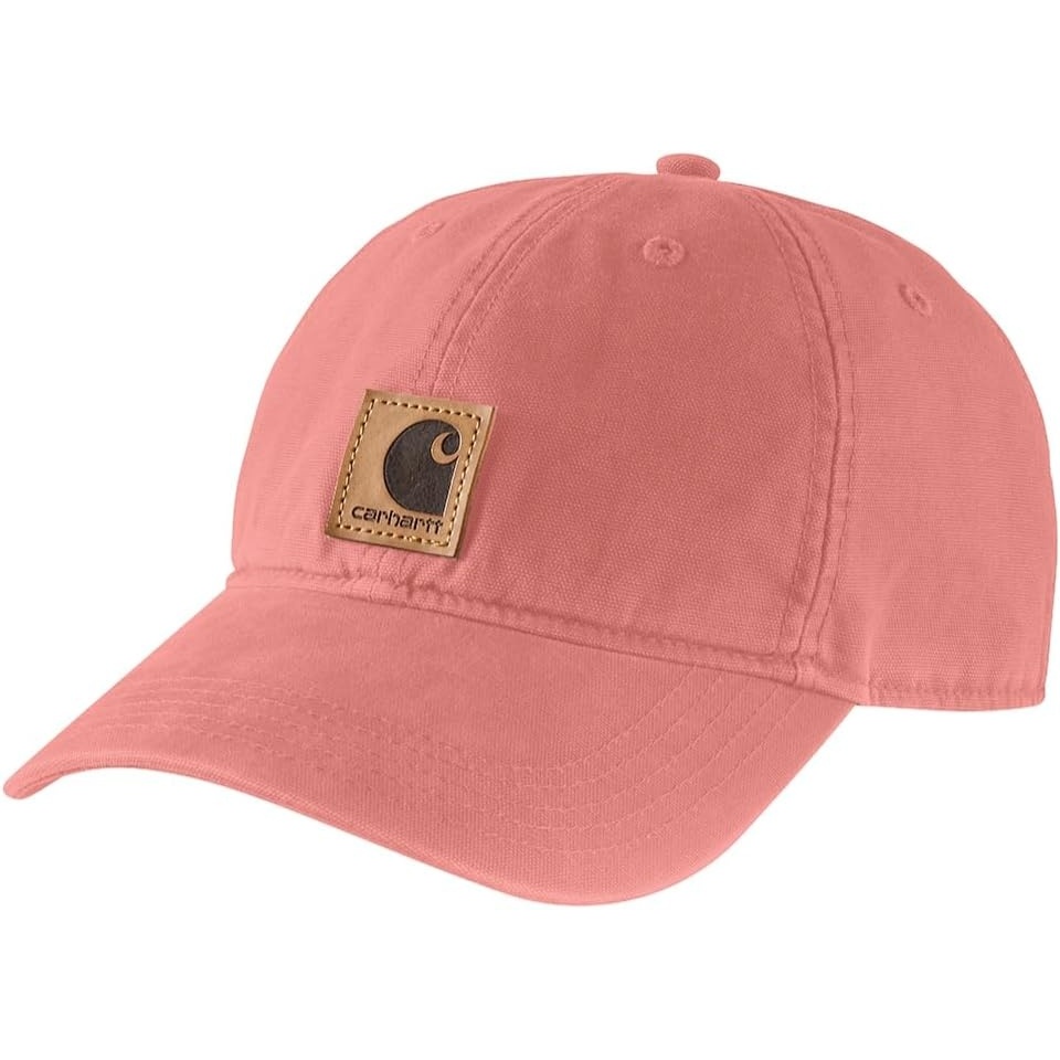 image:imageCarhartt mens Canvas Cap CloseoutAged Coral