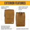 image:imageCarhartt 21L TopLoad Backpack Carhartt BrownBlack