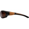image:imageCarhartt CHB218DCC Carbondale SAFETY Glasses BlackTan Frame Sandstone Bronze Lens